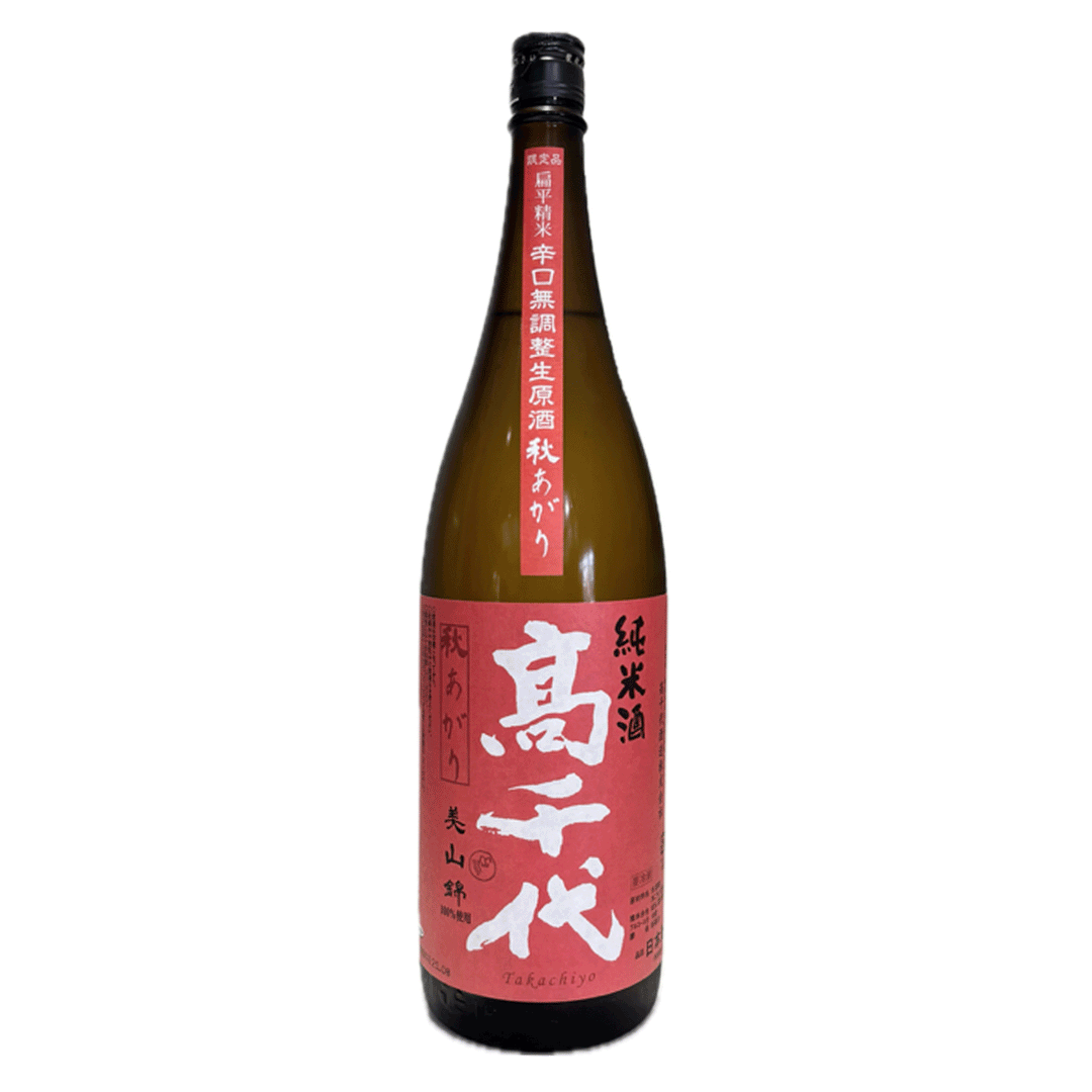 高千代 純米プラス19 秋上がり 無濾過生原酒