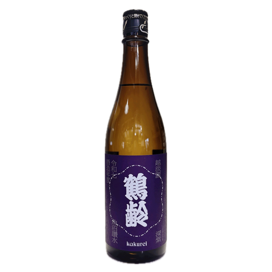 【数量限定】鶴齢 深紫 生原酒【風味絶佳シリーズ】