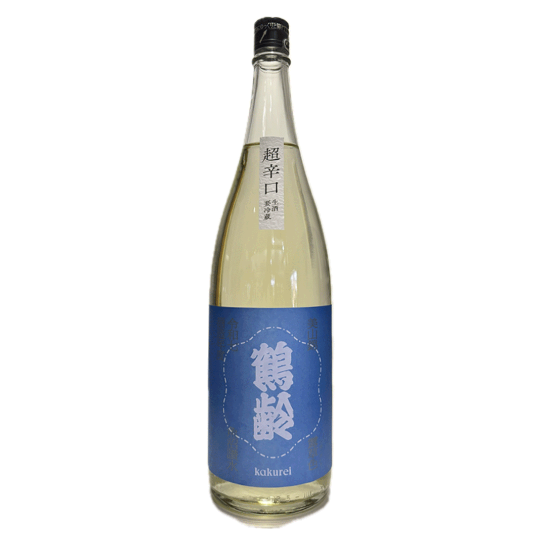 【数量限定】鶴齢 露草色 生原酒【風味絶佳シリーズ】