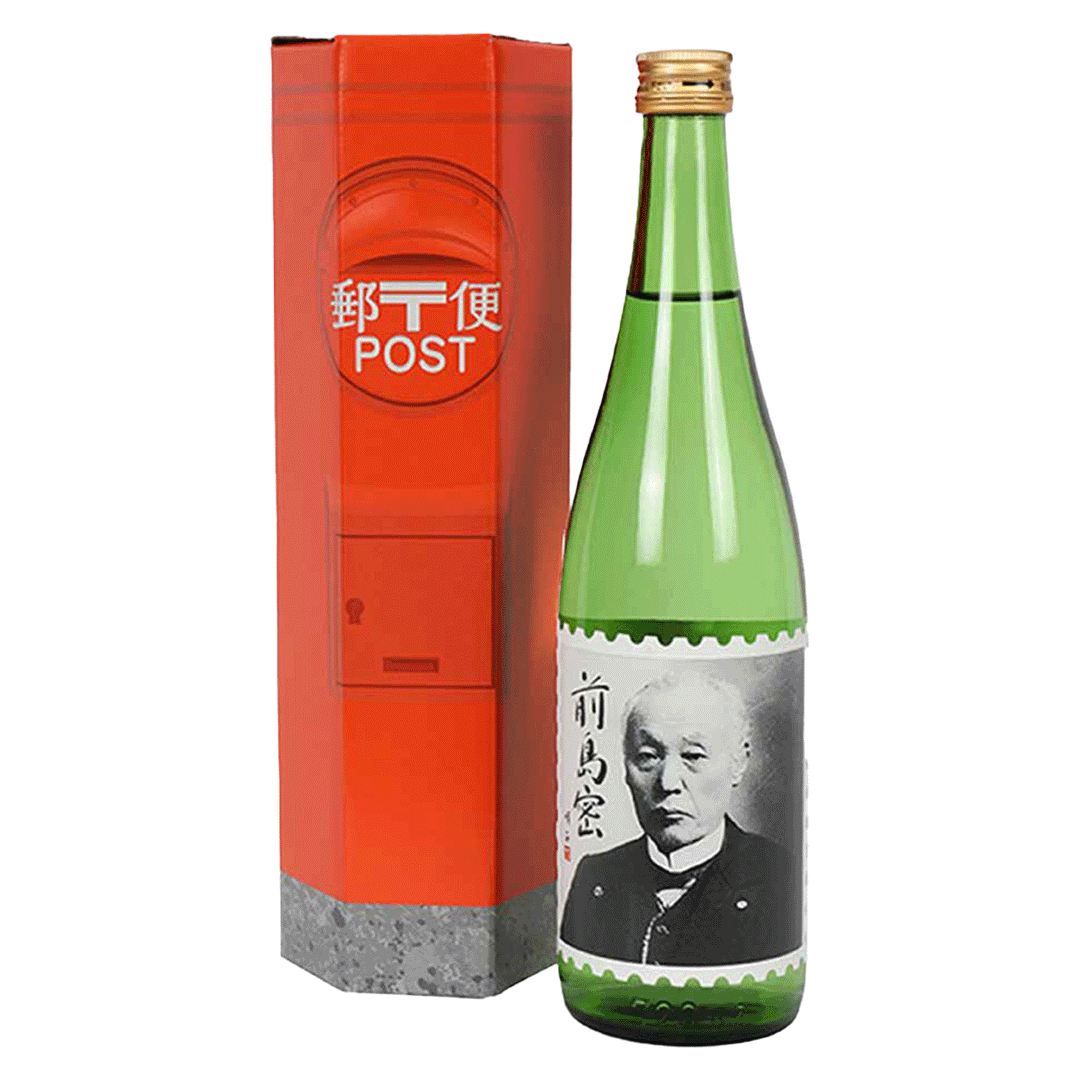 【送料無料！】能鷹　純米酒　前島密ラベル 【化粧箱入】