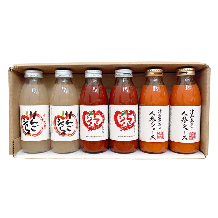 【人参ジュース×りんごジュース】津南高原農産ジュース350mL×6本セット【9903】
