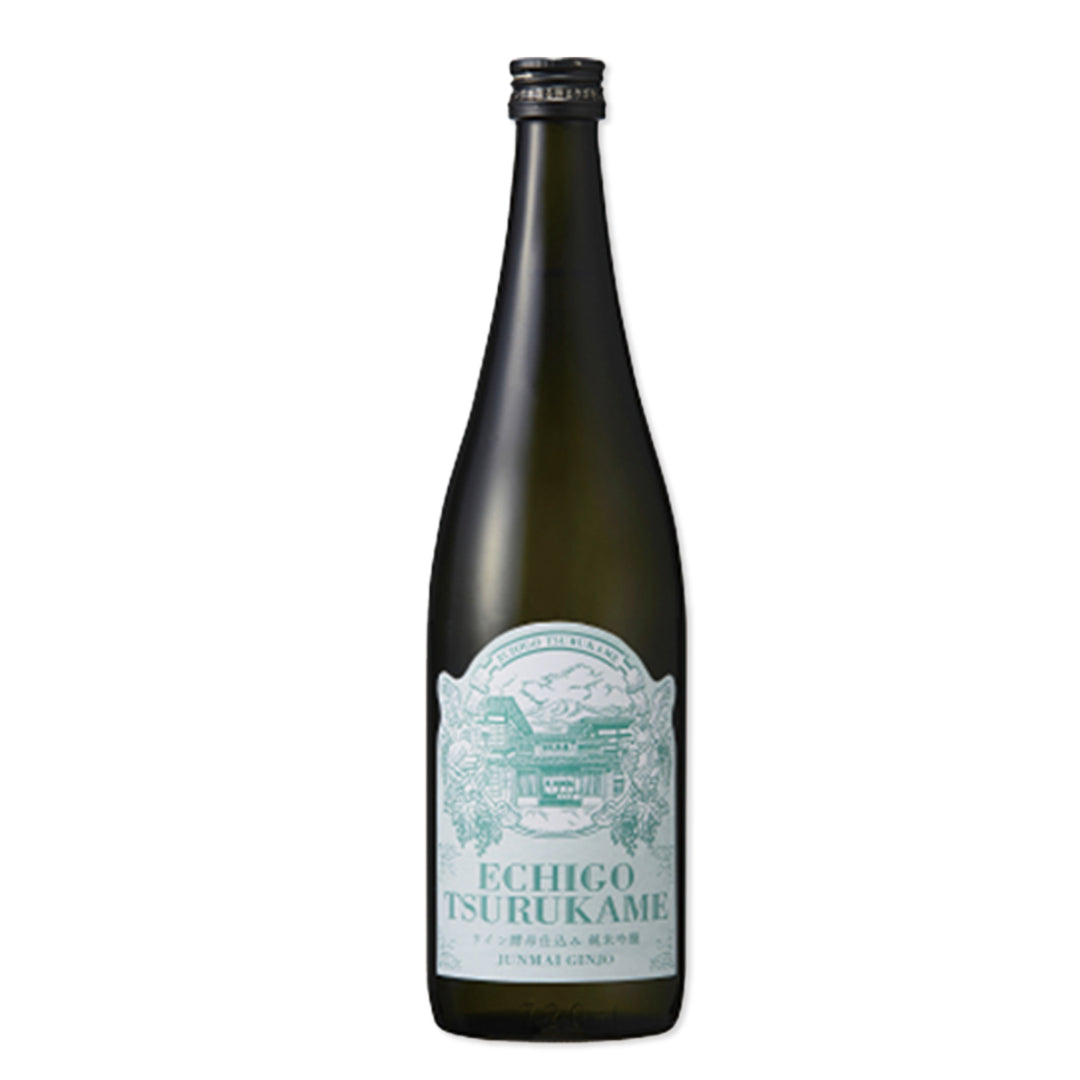 越後鶴亀 ワイン酵母仕込み純米吟醸　しぼりたて