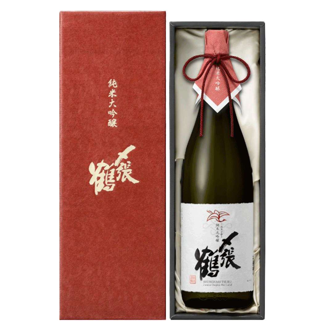 〆張鶴　純米大吟醸　RED LABEL(レッドラベル）