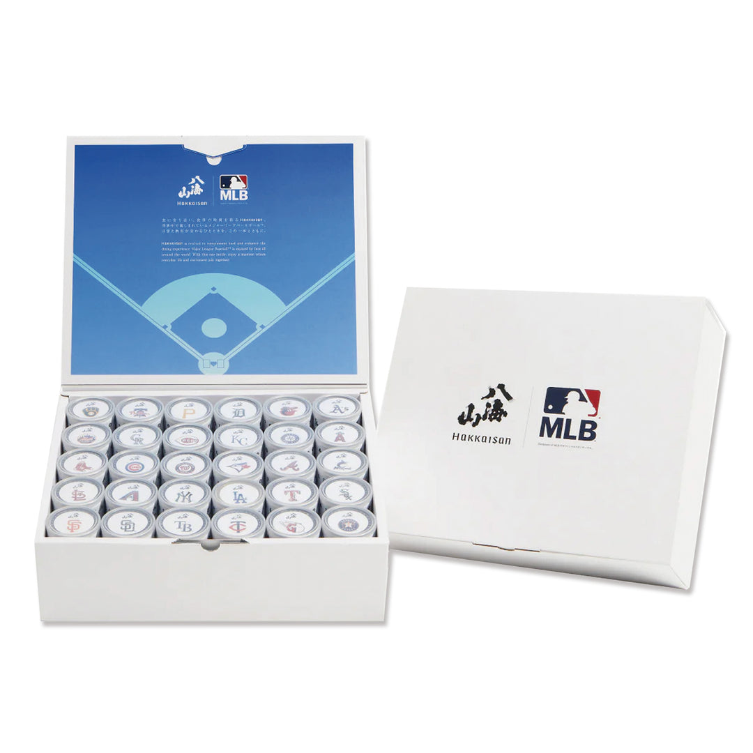 【全球団ロゴステッカー付】八海山 MLB コレクションセット【60】