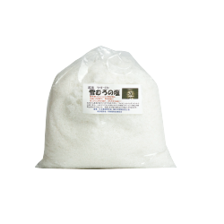 【安塚の塩や】越後やすづか 雪むろの塩（1kg×2個セット）